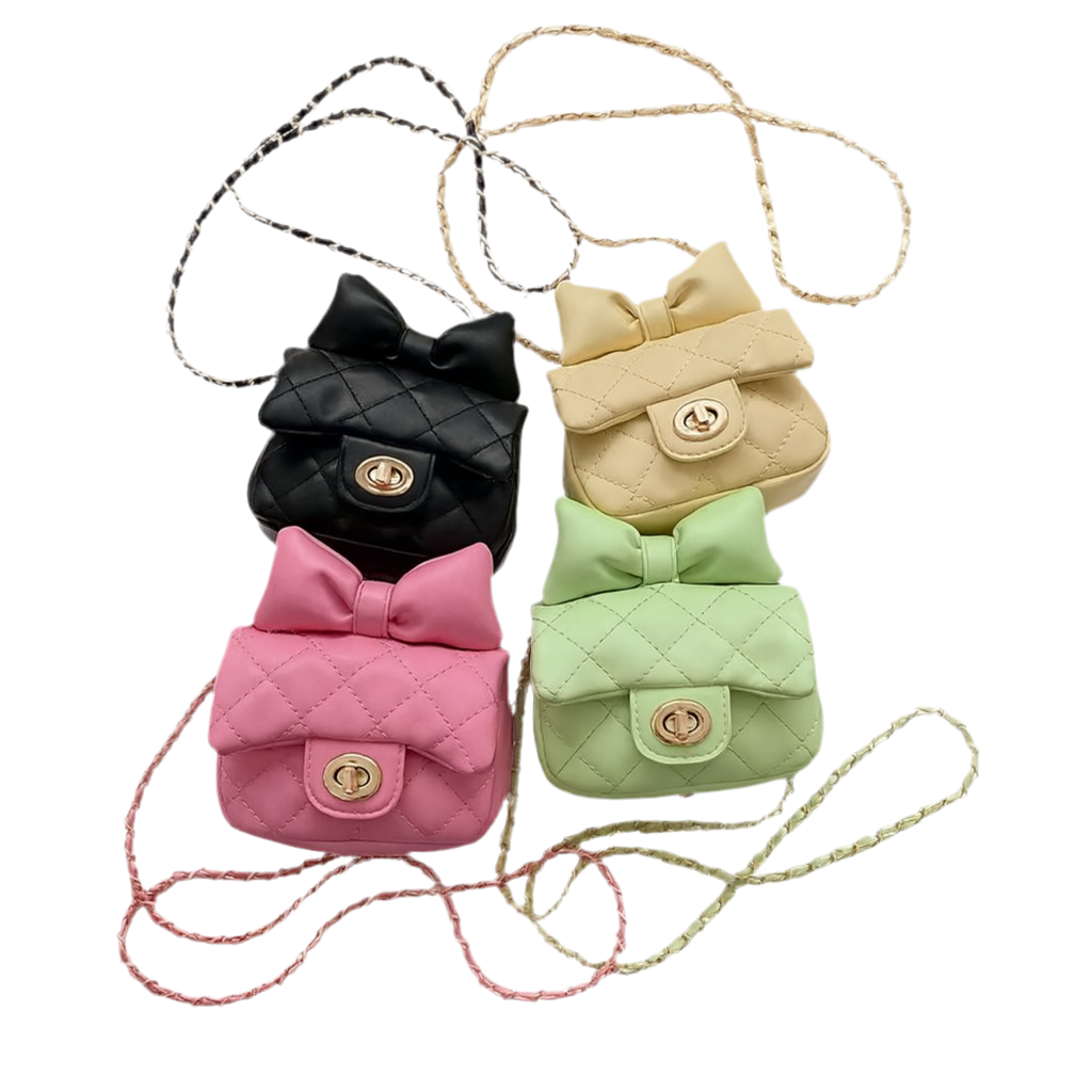 Puff and Bow Bag