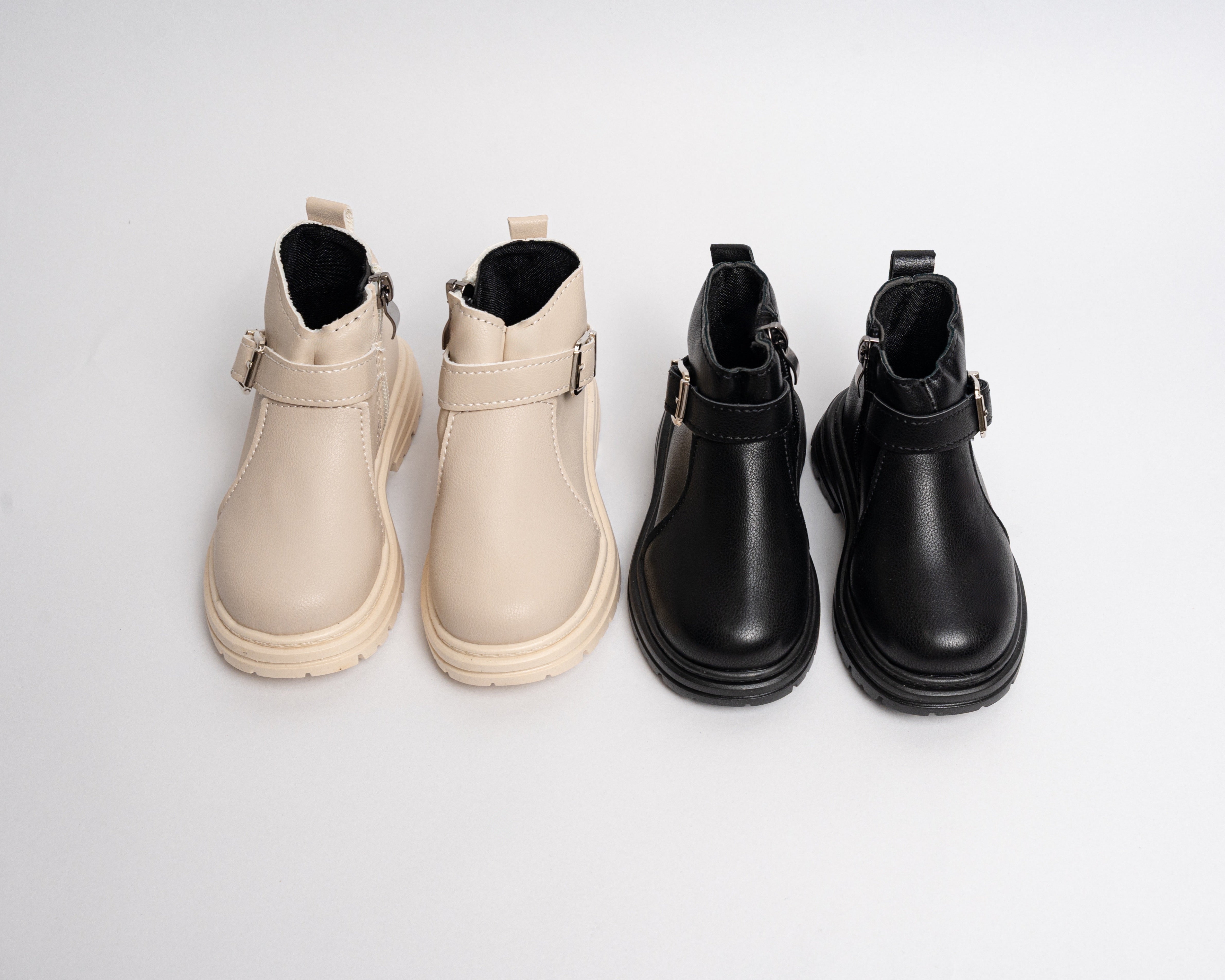 Buckle Strap Boots