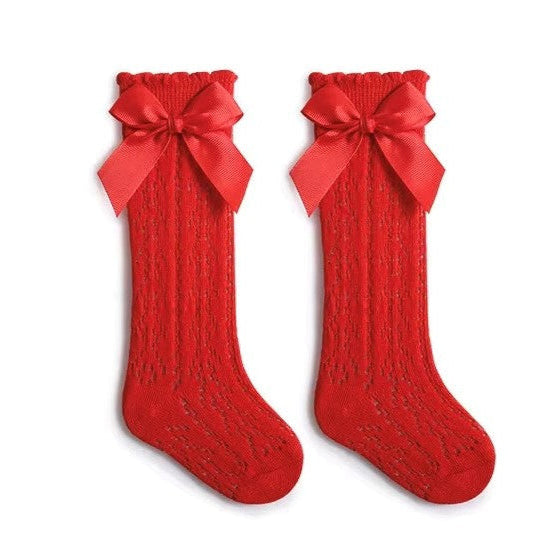 Bowtique High Socks