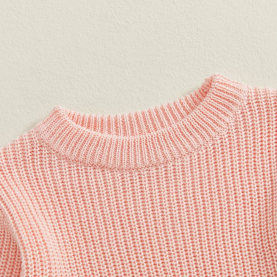 Laura Flutter Knit Romper - Lilac