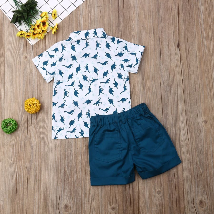 Ross Dinosaur Shirt + Short Set
