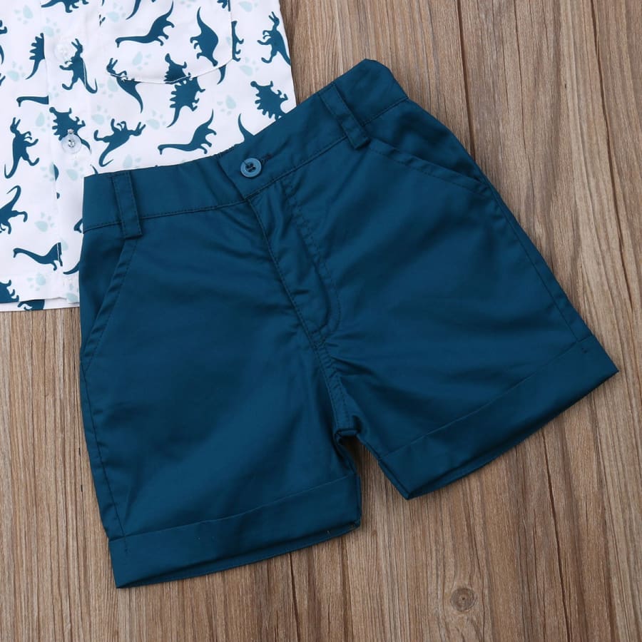 Ross Dinosaur Shirt + Short Set